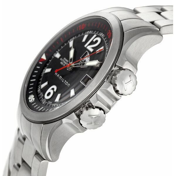 Hamilton Khaki Navy GMT Men's Watch H77555135 – Watches of America