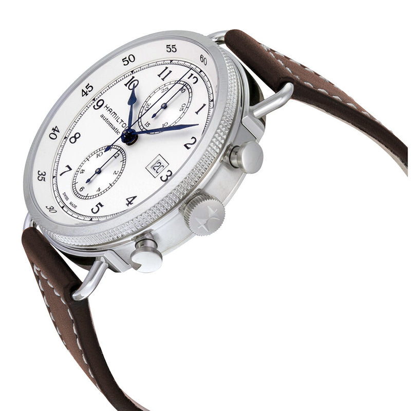 Hamilton Khaki Navy Pioneer Chronograph Automatic Men's Watch #H77706553 - Watches of America #2
