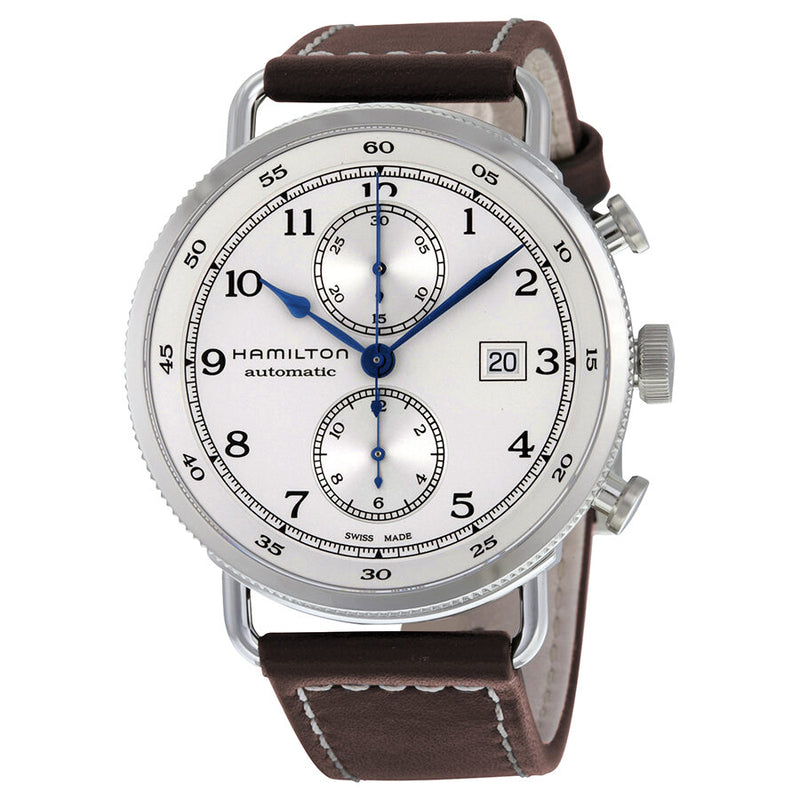 Hamilton Khaki Navy Pioneer Chronograph Automatic Men's Watch #H77706553 - Watches of America
