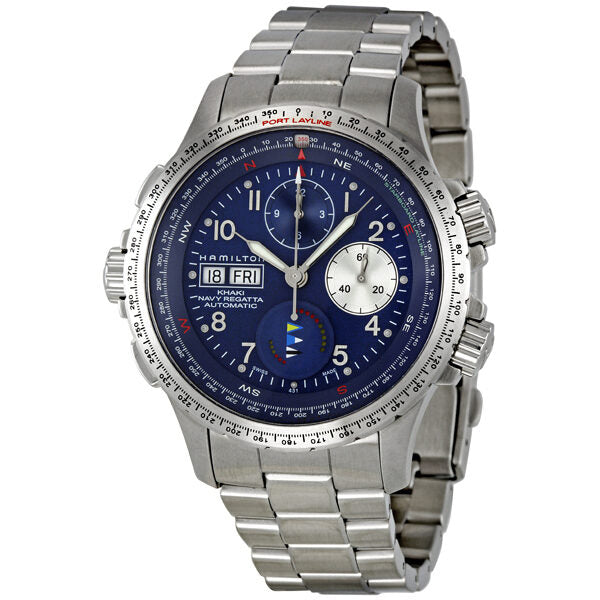 Hamilton Khaki Navy Regatta Men's Watch #H77636143 - Watches of America