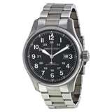 Hamilton Khaki Officer Automatic Black Dial Men's Watch #H70625133 - Watches of America