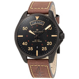 Hamilton Khaki Pilot Automatic Black Dial Men's Watch #H64605531 - Watches of America