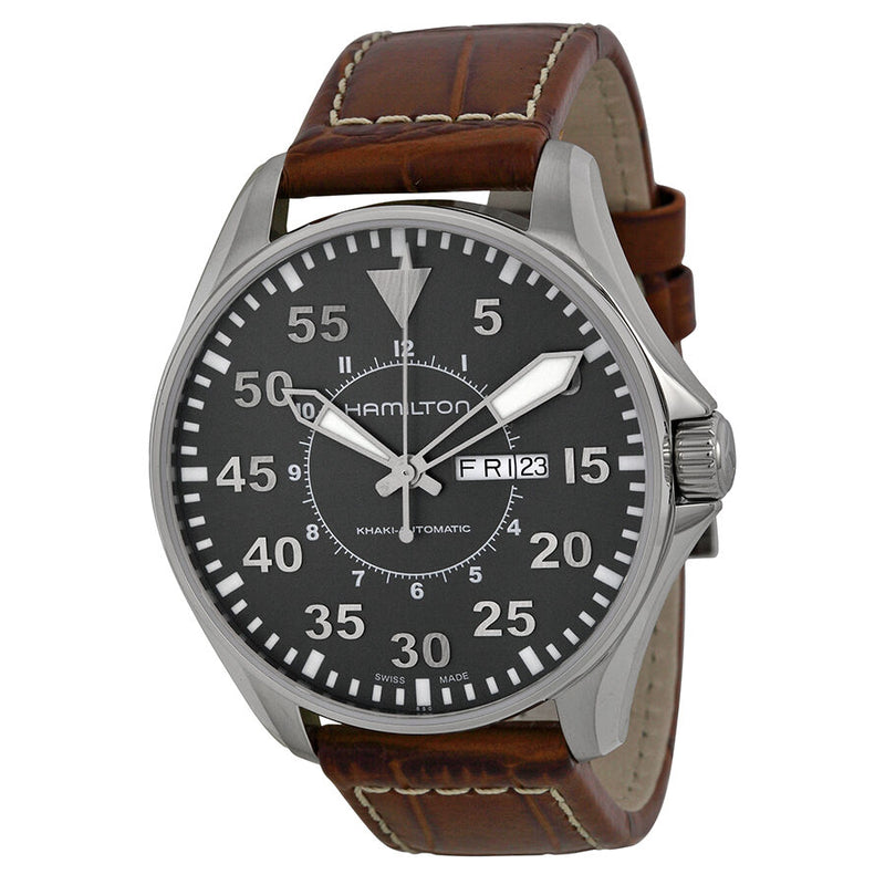 Hamilton Khaki Pilot Automatic Men's Watch #H64715885 - Watches of America