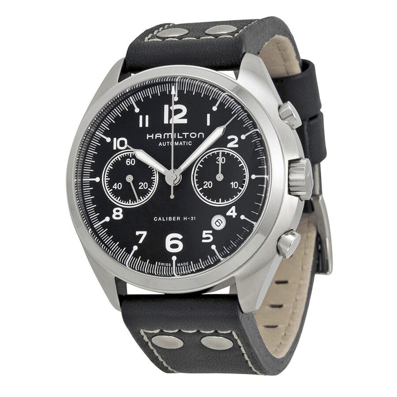 Hamilton Khaki Pilot Pioneer Automatic Chronograph Men's Watch #H76416735 - Watches of America