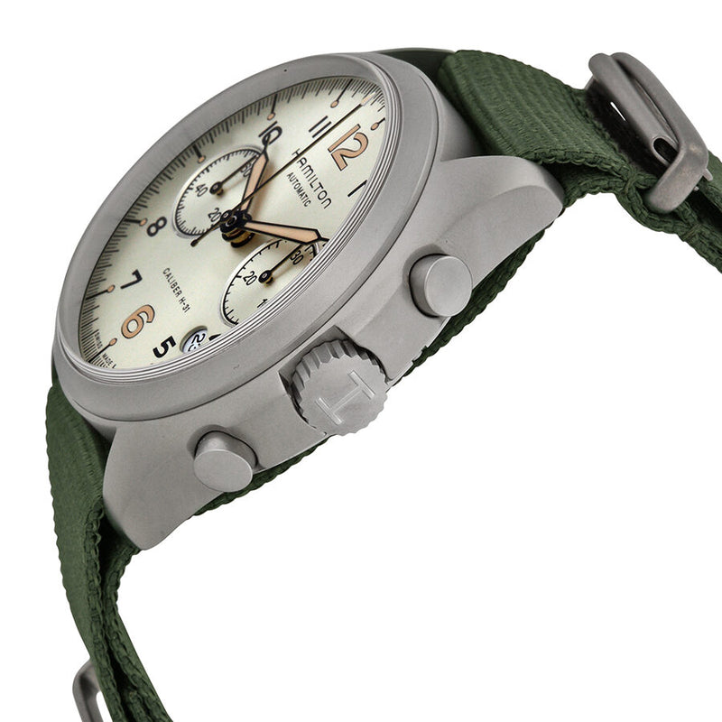 Hamilton Khaki Pilot Pioneer Automatic Chronograph Men's Watch #H76456955 - Watches of America #2
