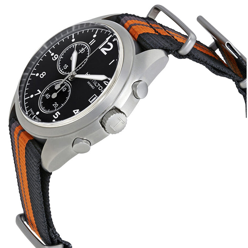 Hamilton Khaki Pioneer Pilot Black Dial Men Watch #H76552933 - Watches of America #2