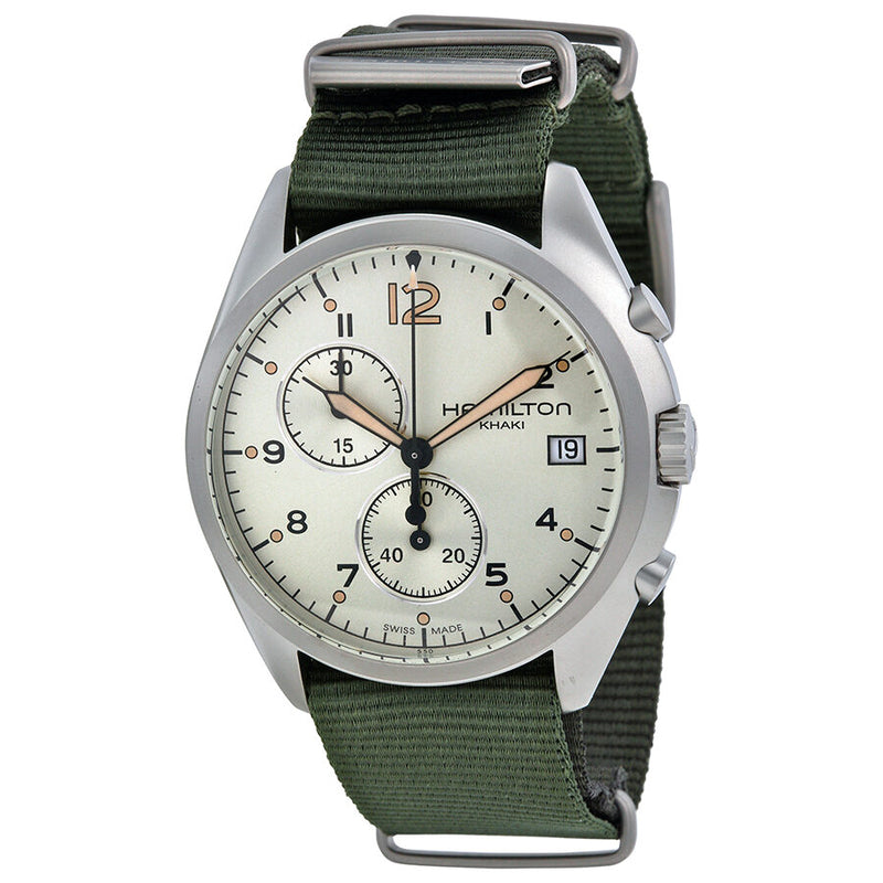Hamilton Pilot Pioneer Chronograph Men's Watch #H76552955 - Watches of America