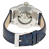 Hamilton Railroad White Mother Of Pearl Dial Blue Leather Ladies Watch #H40405691 - Watches of America #3