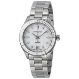Hamilton Seaview White Dial Stainless Steel Ladies Watch #H37411111 - Watches of America