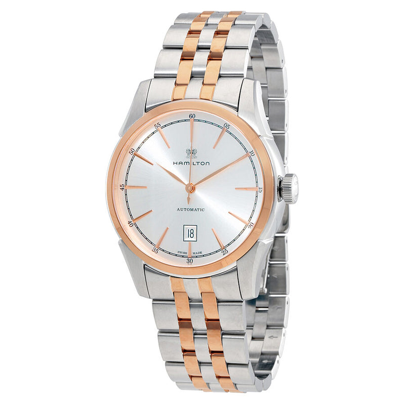 Hamilton Spirit of Liberty Automatic Silver Dial Men's Watch #H42425151 - Watches of America