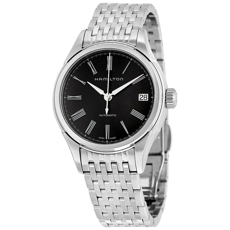 Hamilton Valiant Automatic Black Dial Ladies Watch #H39415134 - Watches of America
