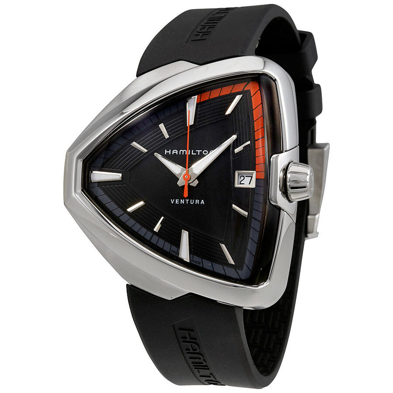 Watch Reloj Hamilton Ventura Hombres De Negro Reloj Hamilton