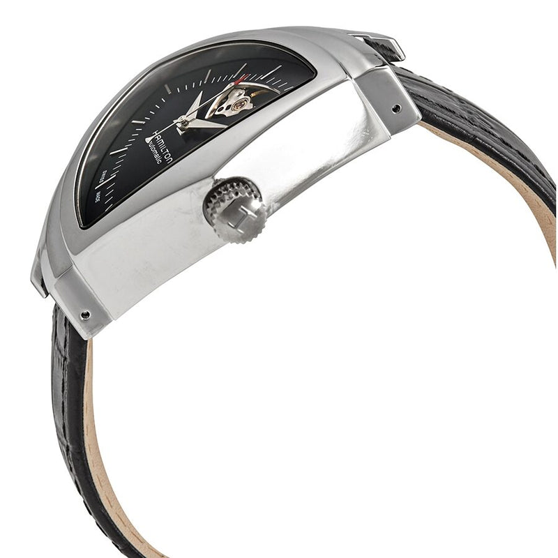 Hamilton Ventura Open Heart Automatic Shield Shaped Men's Watch #H24515732 - Watches of America #2