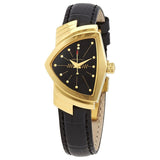 Hamilton Ventura Quartz Black Dial Asymmetric Watch #H24101731 - Watches of America