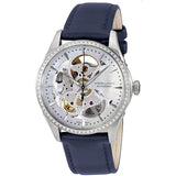 Hamilton White Mother of Pearl Skeleton Dial Ladies Watch #H42405991 - Watches of America