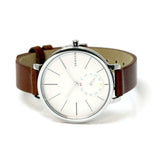 Skagen Hagen Reloj de cuarzo para mujer con esfera blanca SKW2434