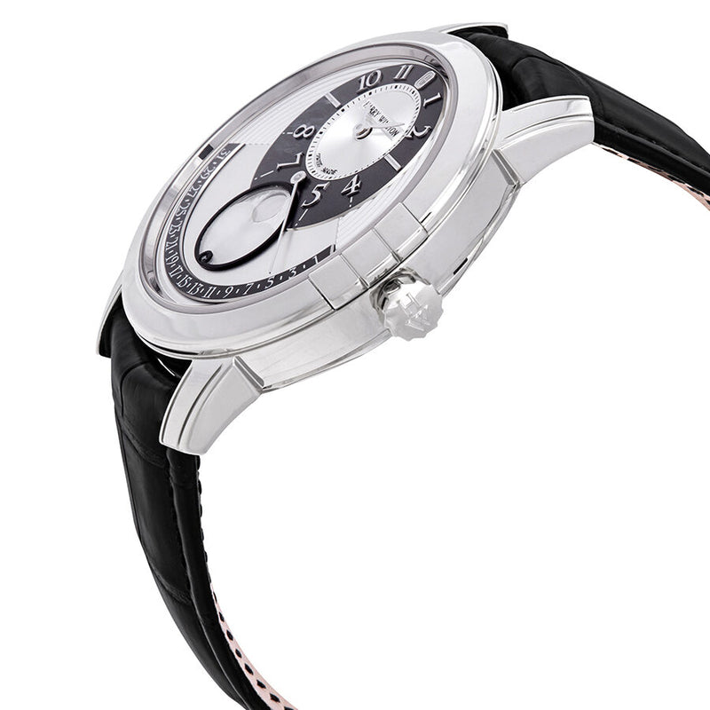 Harry Winston Midnight Automatic Black-Silver Dial Men's 18k White Gold Watch #MIDAMP42WW002 - Watches of America #2