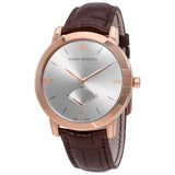 Harry Winston Midnight Retrograde Silver Dial Automatic Men's Watch #MIDARS42RR001 - Watches of America