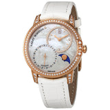 Harry Winston Midnight White Mother Of Pearl Dial Automatic Ladies Watch #MIDAMP36RR001 - Watches of America