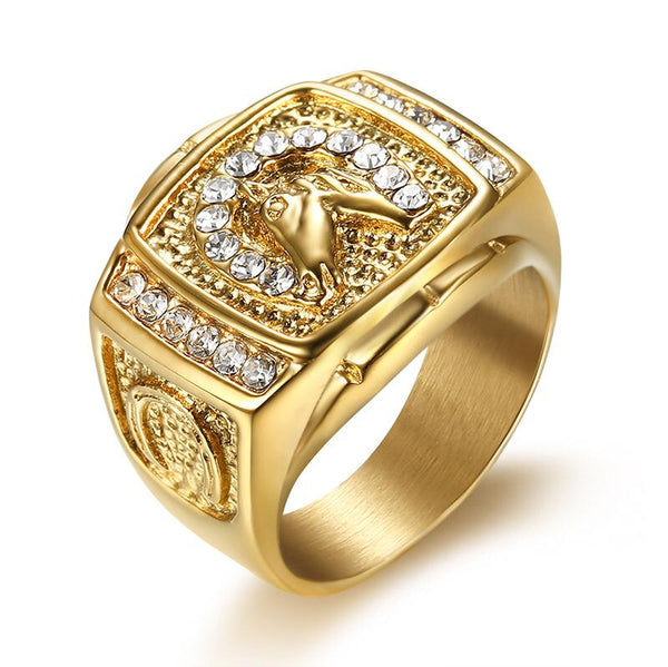 Anillo de oro Big Daddy Horse Power