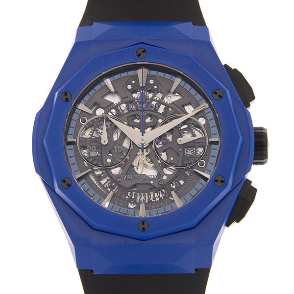 Hublot Aerofusion Chronograph Orlinski Blue Ceramic Automatic Men's Watch #525.EX.0179.RX.ORL18 - Watches of America #2