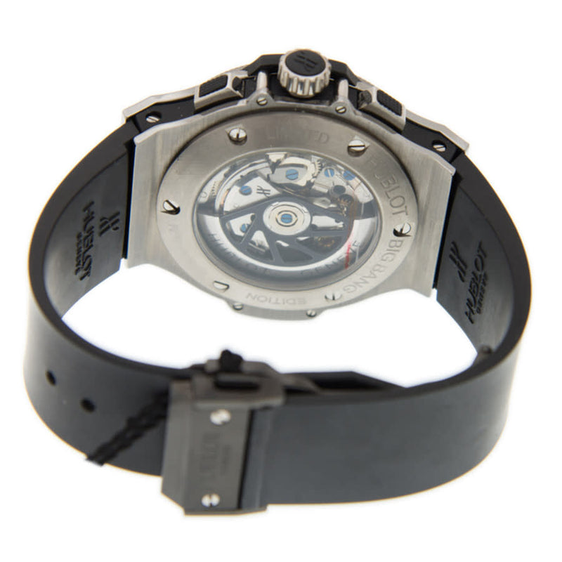 Hublot Big Bang Aero Bang Chronograph Black Skeleton Dial Men's Watch #310.KX.1140.RX - Watches of America #5