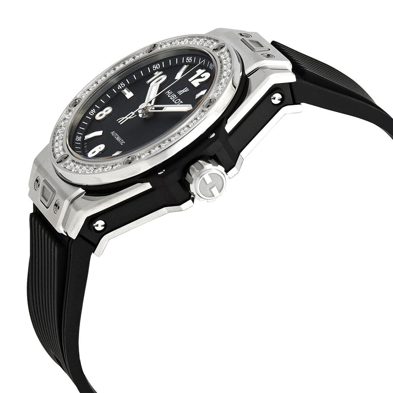Hublot Big Bang Chronograph Automatic Diamond Black Dial Men's Watch #465.SX.1170.RX.1204 - Watches of America #2
