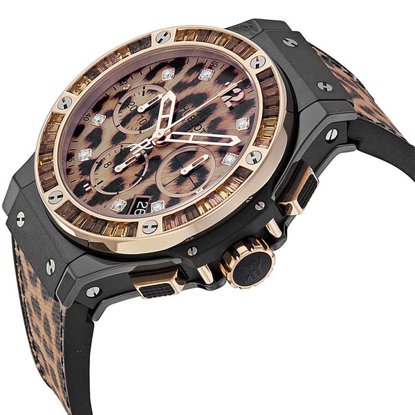 Hublot Big Bang Chronograph Leopard Dial Unisex Watch 341.cp.7610.nr.1976#341.CP.7610.NR.1976 - Watches of America #2
