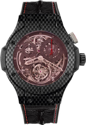 Hublot Big Bang Chronograph Tourbillon Carbon Fiber Men's