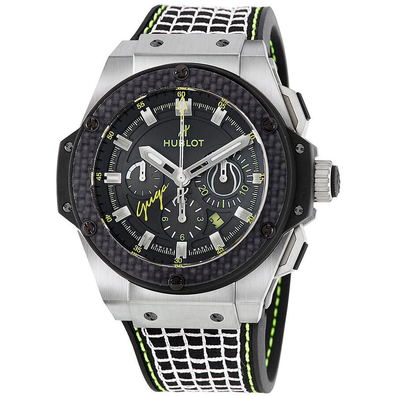 Hublot Big Bang King Power Guga Chronograph Automatic Black Dial Men's Watch #703.NQ.1129.NR.GUG13 - Watches of America