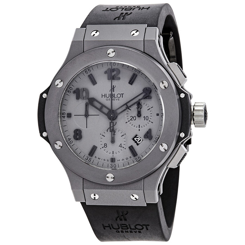 Hublot Big Bang Matte Grey Dial Black Men's Watch 301AI460RX#301-AI-460-RX - Watches of America