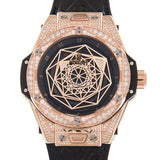 Hublot Big Bang Sang Bleu Automatic Diamond Black Dial Ladies Watch #465.OS.1118.VR.1704.MXM18 - Watches of America #2