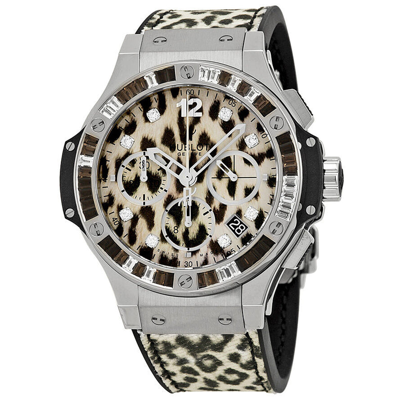 Hublot Big Bang Snow Leopard Automatic Chronograph Unuisex Watch #341.SX.7717.NR.1977 - Watches of America