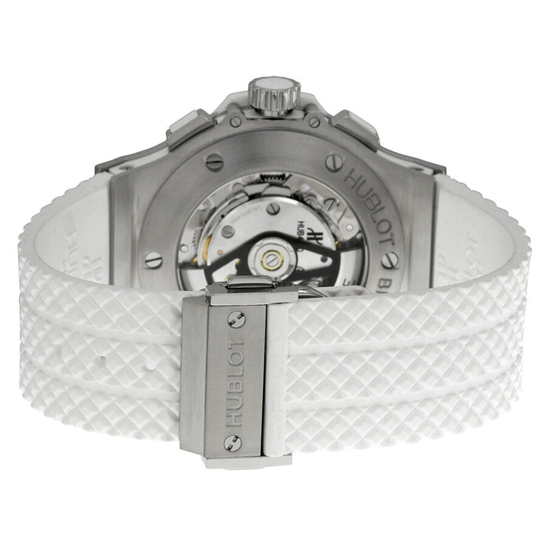Hublot Big Bang St. Moritz Chronograph White Dial White Rubber Unisex Watch #301.SE.230.RW - Watches of America #3