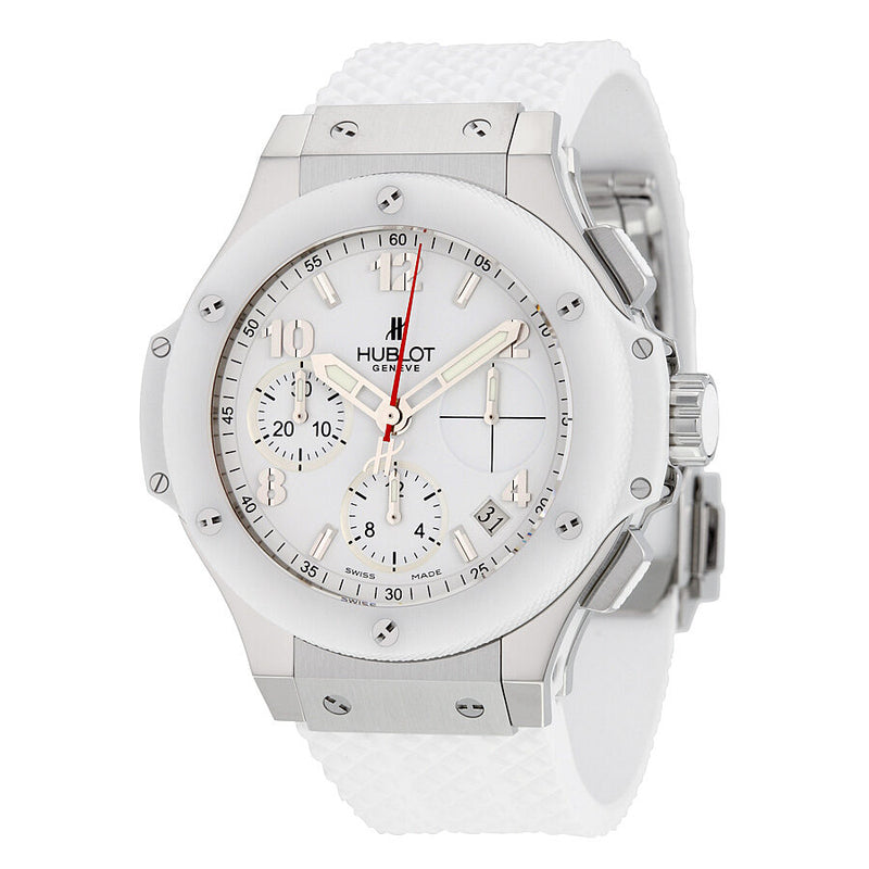 Hublot Big Bang Steel White Automatic White Dial Men's Watch #342.SE.230.RW - Watches of America