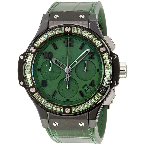Hublot Big Bang Tutti Frutti Automatic Dark Green Unisex Watch #341.CV.5290.LR.1917 - Watches of America