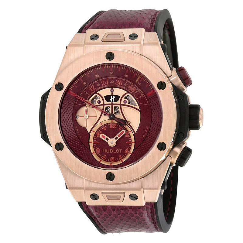 Hublot Big Bang Unico Chronograph Vino 18kt King Gold Automatic Limited Kobe Bryant Edition Men's Watch #413.OX.4738.PR.KOB15 - Watches of America