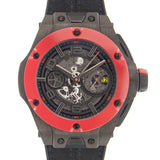Hublot Big Bang Unico Ferrari Red Ceramic Chronograph Automatic Black Dial Men's Watch #402.QF.0110.WR - Watches of America