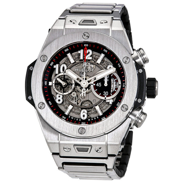 Hublot Big Bang Unico Mat Black Skeleton Dial Chronograph Men's Watch #411.NX.1170.NX - Watches of America