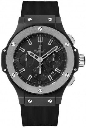 Hublot Black Dial Rubber Automatic Men's Watch #301.CK.1140.RX - Watches of America