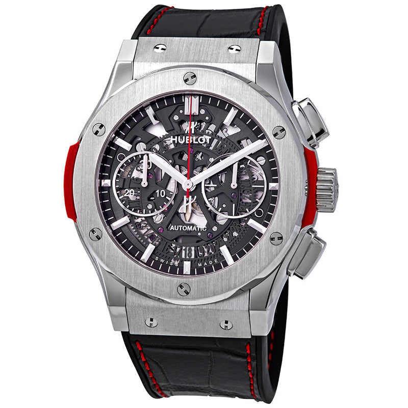 Hublot Classic Fusion Aerofusion Skeleton Dial Automatic Men's Limited Edition Watch #525.NX.0147.LR.PLP15 - Watches of America