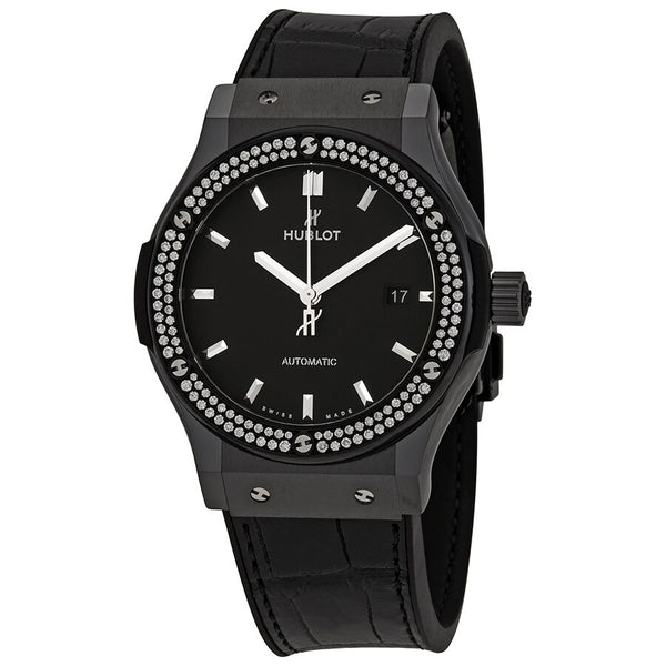 Hublot Classic Fusion Automatic Black Dial Men's Watch #542.CM.1171.LR.1104 - Watches of America