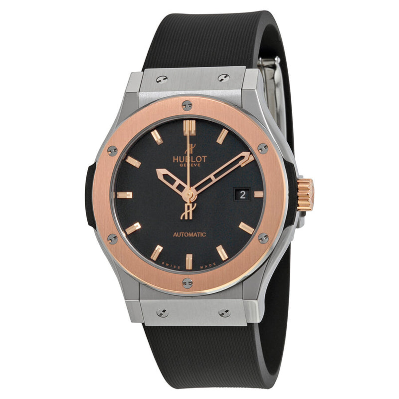 Hublot Classic Fusion Automatic Black Dial Men's Watch 542NO1180RX#542.NO.1180.RX - Watches of America
