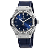 Hublot Classic Fusion Automatic Blue Dial 38mm Watch #565.NX.7170.LR.1204 - Watches of America