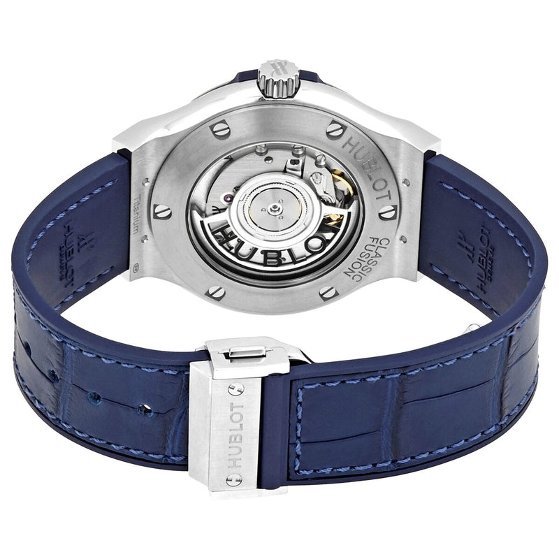 Hublot Classic Fusion Automatic Blue Dial 38mm Watch #565.NX.7170.LR.1204 - Watches of America #3