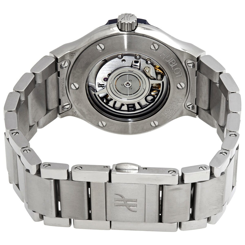 Hublot Classic Fusion Automatic Diamond Blue Dial 38mm Watch #568.NX.7170.NX.1104 - Watches of America #3