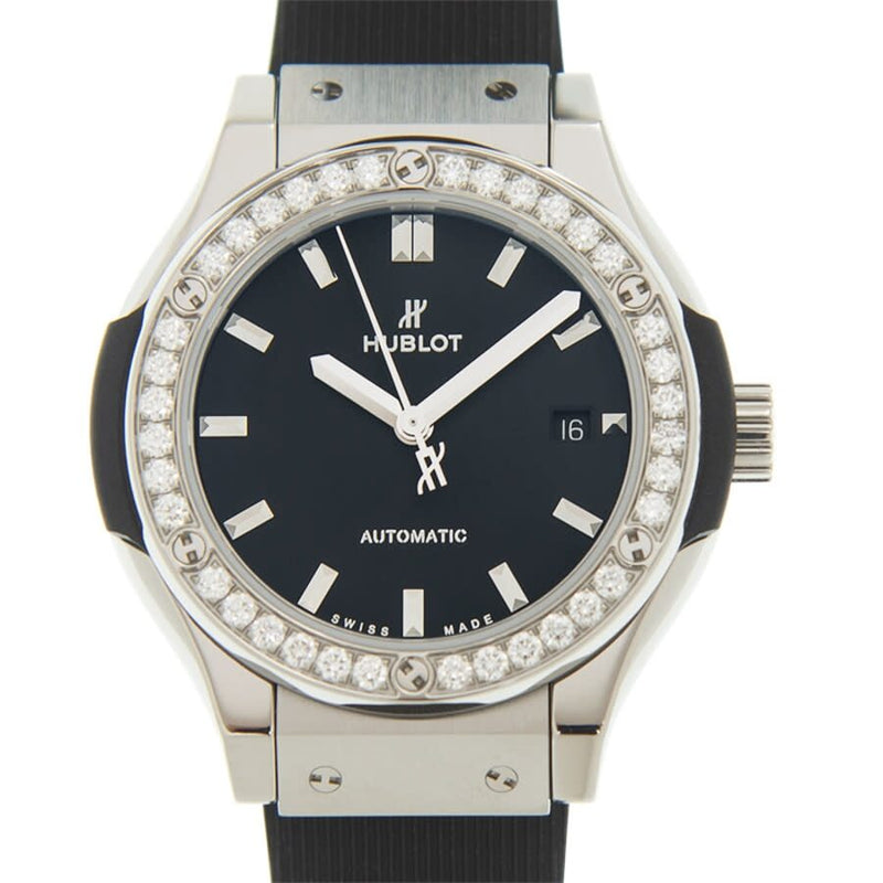Hublot Classic Fusion Automatic Diamond Ladies Watch #582.NX.1170.RX.1204 - Watches of America #2