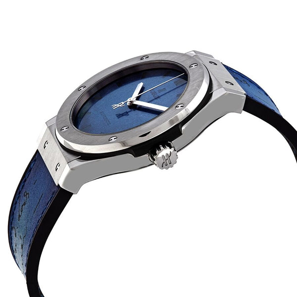 Hublot Classic Fusion Automatic Limited Berluti Blue Men's Watch #511.NX.050B.VR.BER16 - Watches of America #2