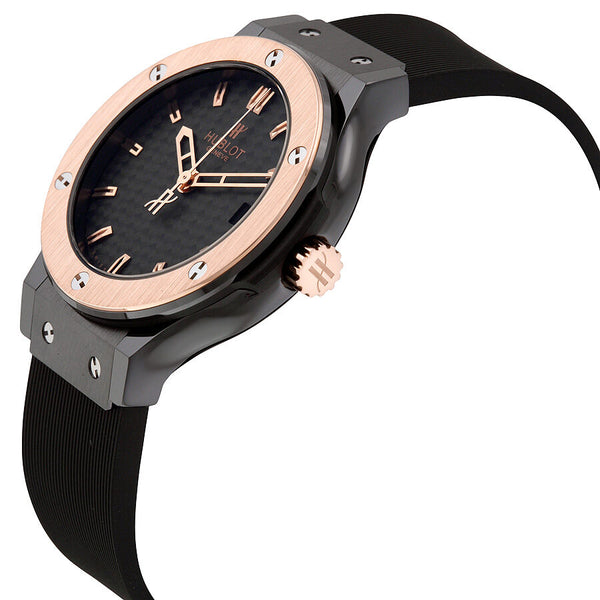 Hublot Classic Fusion Black Carbon Dial Unisex Watch #561.CO.1780.RX - Watches of America #2