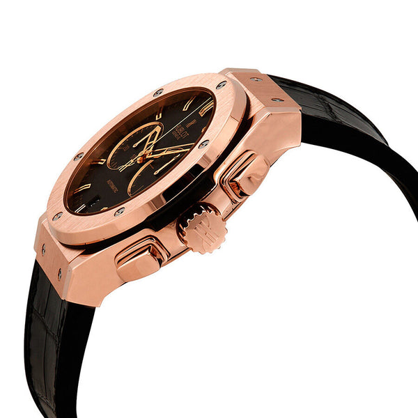 Hublot Classic Fusion Black Dial Automatic Men's 18K King Gold Chronograph Watch #521.OX.1180.LR - Watches of America #2